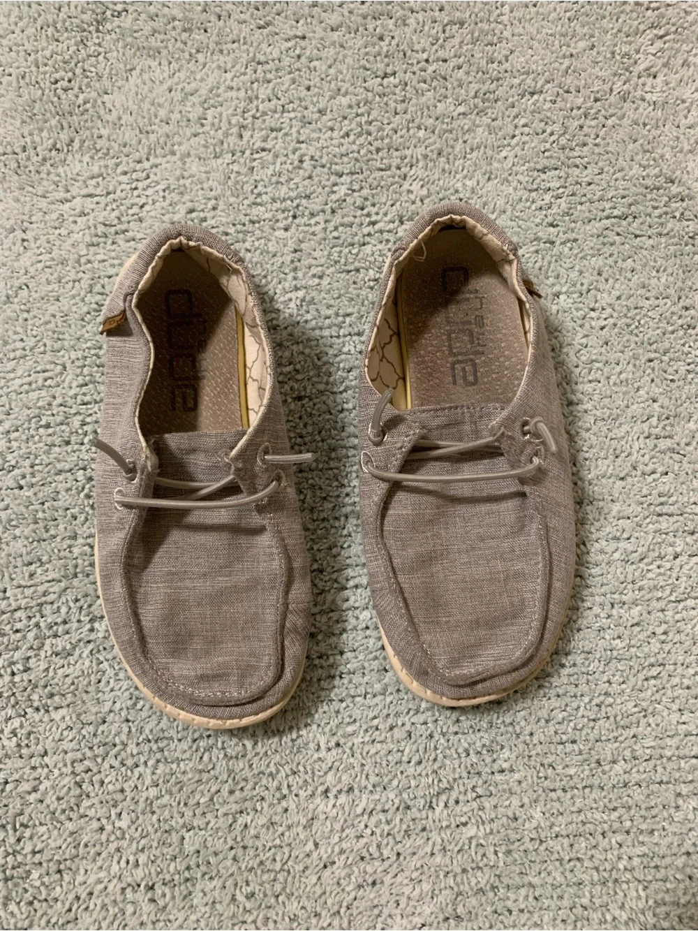 Hey Dude Kids' Moccasins - Taupe